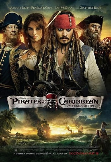 Piratas del Caribe 4 3D