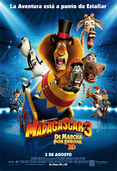 Madagascar 3 3D