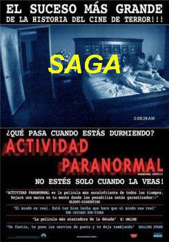 Actividad Paranormal (SAGA 0.1.2.3.4 )